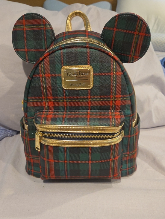 Disney Handbags - Disney Plaid Mini Backpack